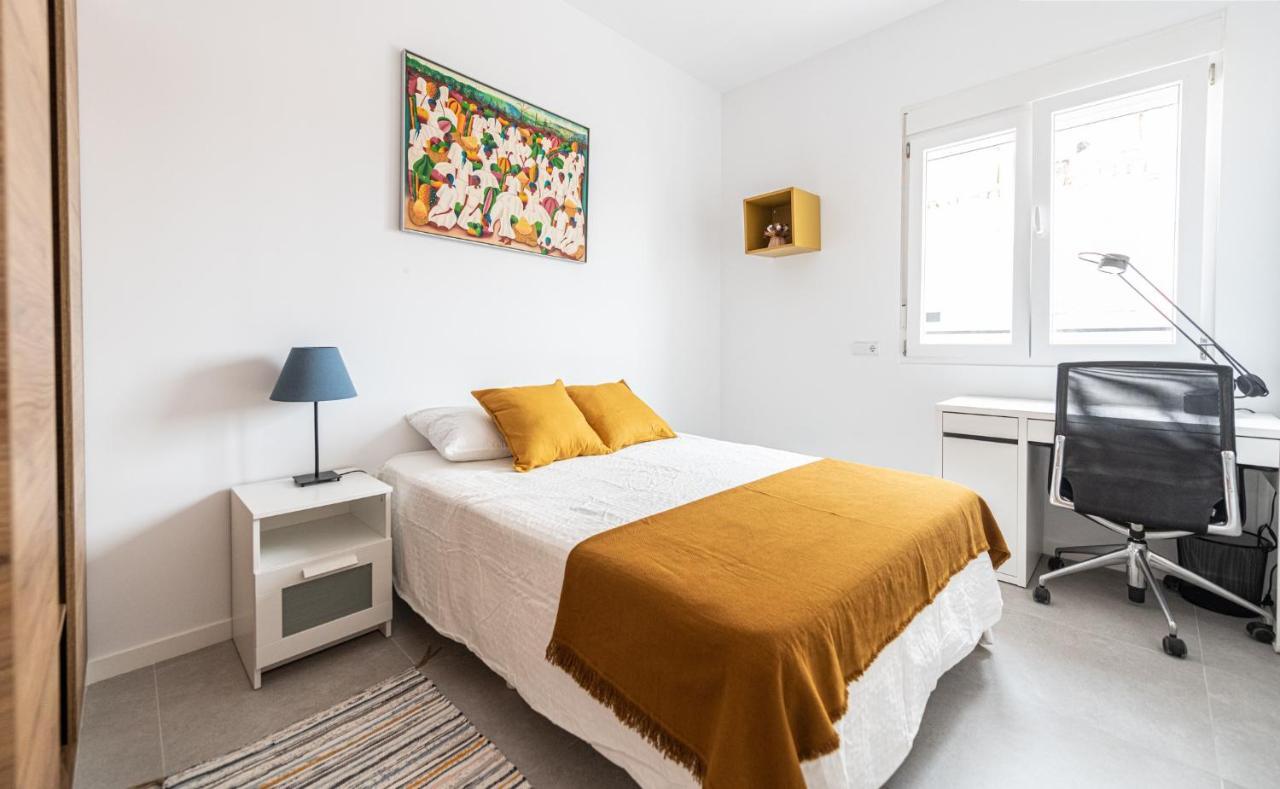 Apartamento 2 Hab En Malvarrosa A Metros De La Playa, Con Terraza Y Zonas Comun 3D Valencia Exterior foto