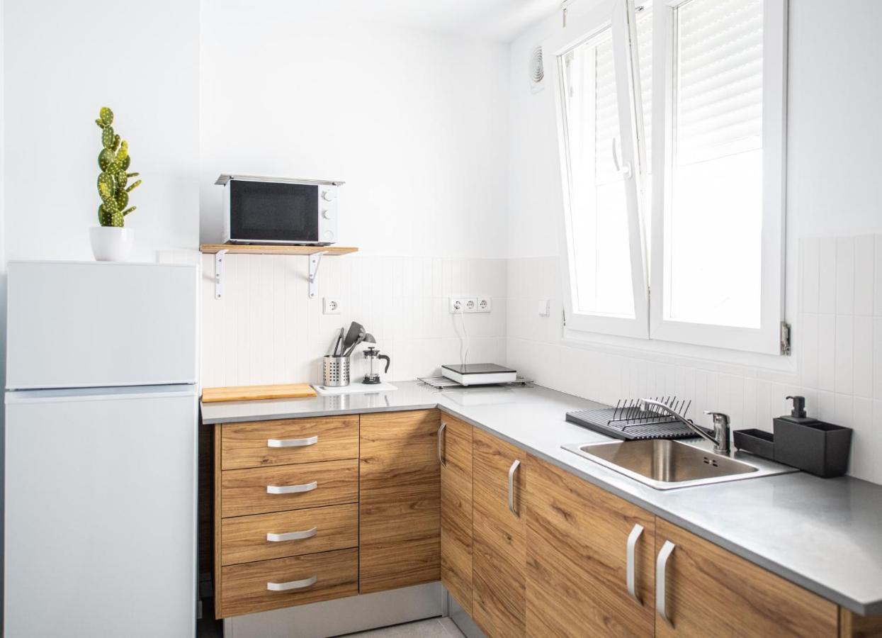 Apartamento 2 Hab En Malvarrosa A Metros De La Playa, Con Terraza Y Zonas Comun 3D Valencia Exterior foto