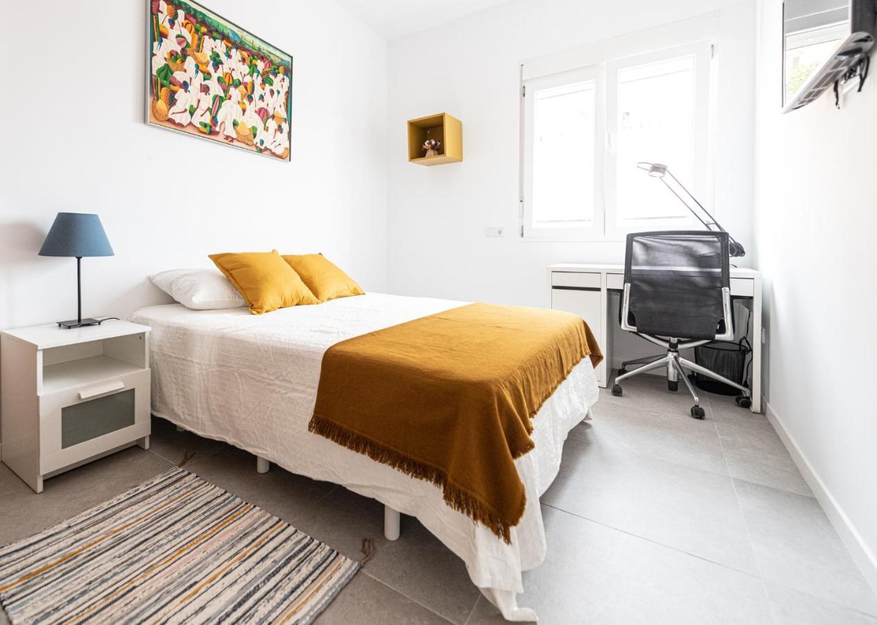 Apartamento 2 Hab En Malvarrosa A Metros De La Playa, Con Terraza Y Zonas Comun 3D Valencia Exterior foto