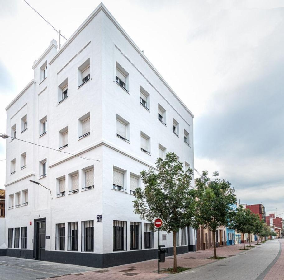 Apartamento 2 Hab En Malvarrosa A Metros De La Playa, Con Terraza Y Zonas Comun 3D Valencia Exterior foto