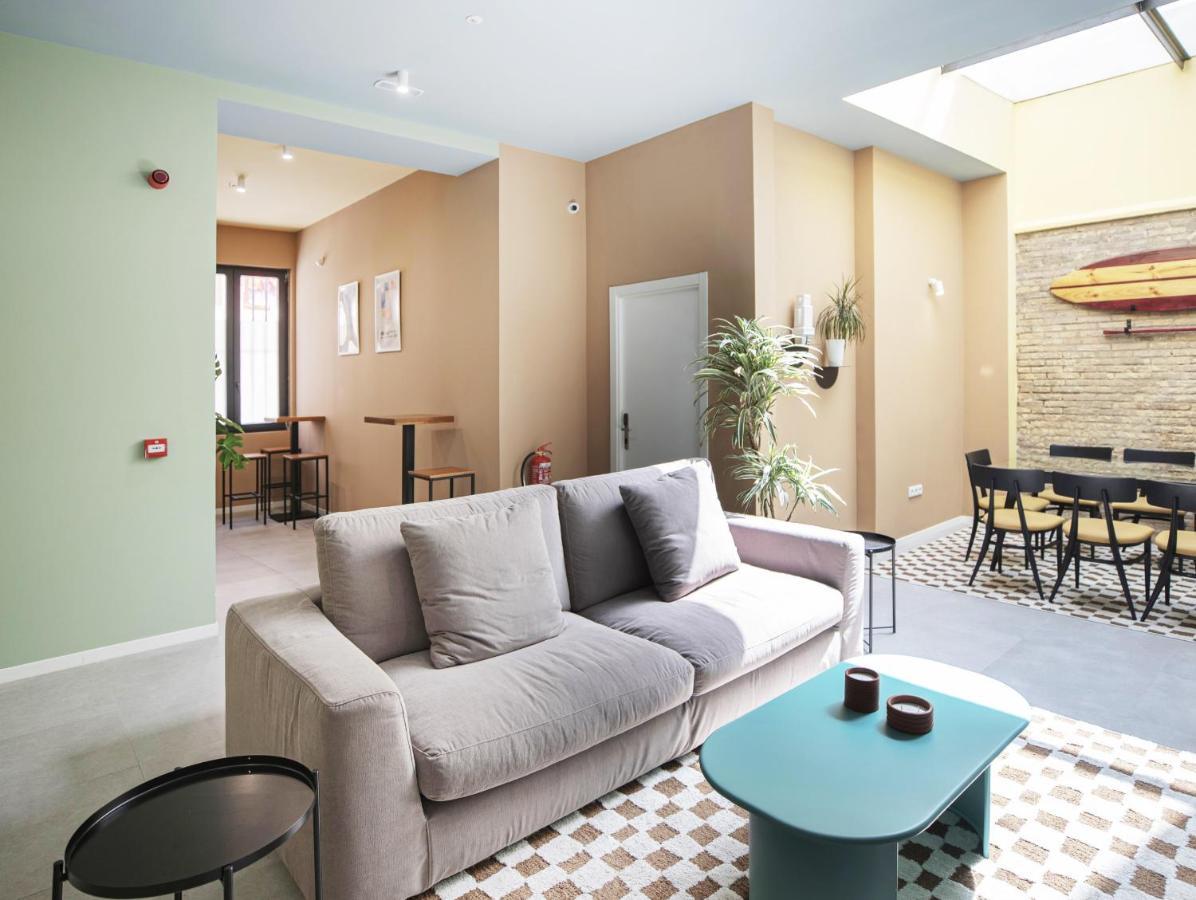 Apartamento 2 Hab En Malvarrosa A Metros De La Playa, Con Terraza Y Zonas Comun 3D Valencia Exterior foto